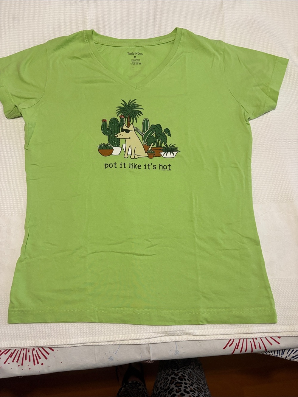 TEDDY THE DOG T SHIRT